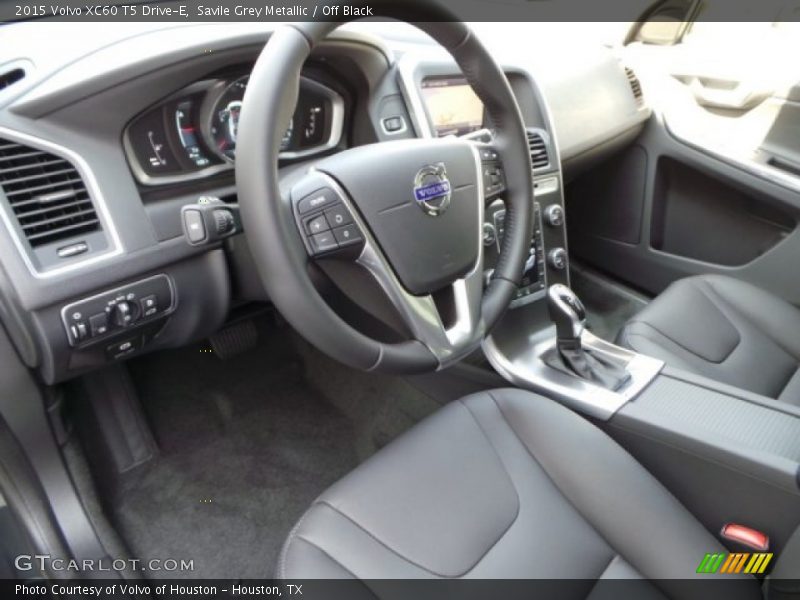 Savile Grey Metallic / Off Black 2015 Volvo XC60 T5 Drive-E