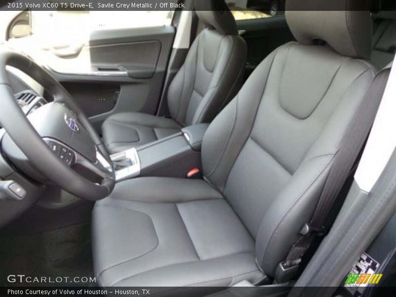 Savile Grey Metallic / Off Black 2015 Volvo XC60 T5 Drive-E