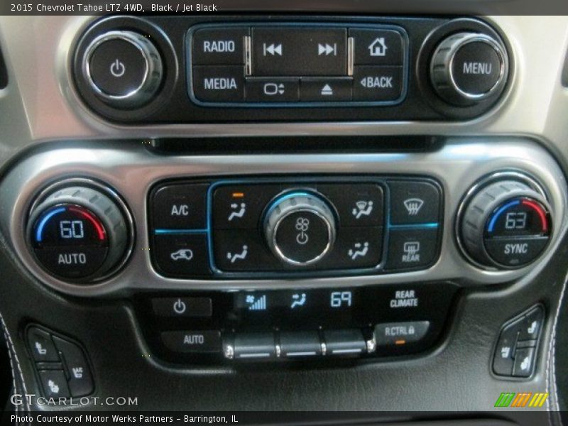 Black / Jet Black 2015 Chevrolet Tahoe LTZ 4WD
