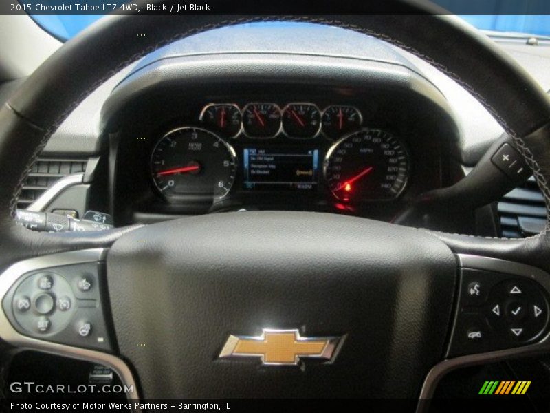 Black / Jet Black 2015 Chevrolet Tahoe LTZ 4WD