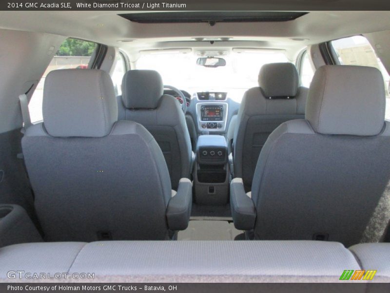 White Diamond Tricoat / Light Titanium 2014 GMC Acadia SLE