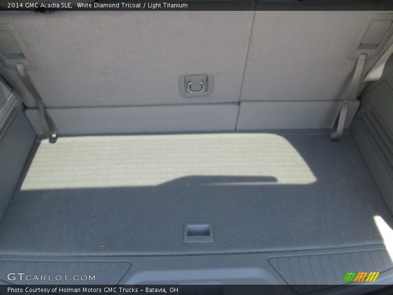 White Diamond Tricoat / Light Titanium 2014 GMC Acadia SLE
