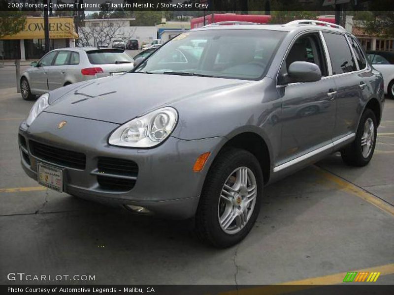 Titanium Metallic / Stone/Steel Grey 2006 Porsche Cayenne Tiptronic
