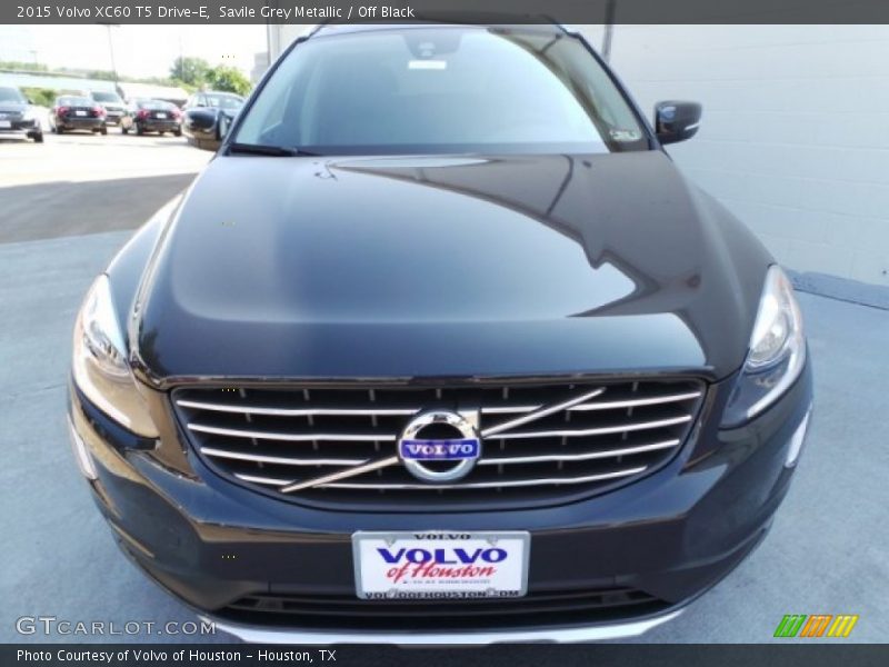 Savile Grey Metallic / Off Black 2015 Volvo XC60 T5 Drive-E