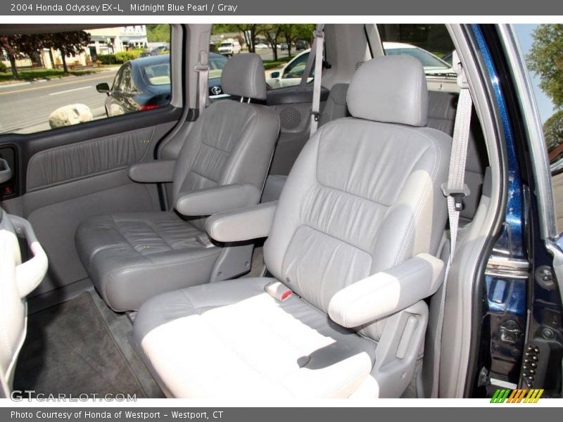 Midnight Blue Pearl / Gray 2004 Honda Odyssey EX-L