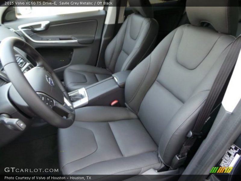 Savile Grey Metallic / Off Black 2015 Volvo XC60 T5 Drive-E