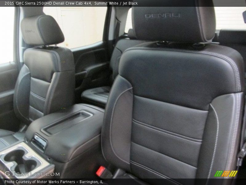 Summit White / Jet Black 2015 GMC Sierra 2500HD Denali Crew Cab 4x4