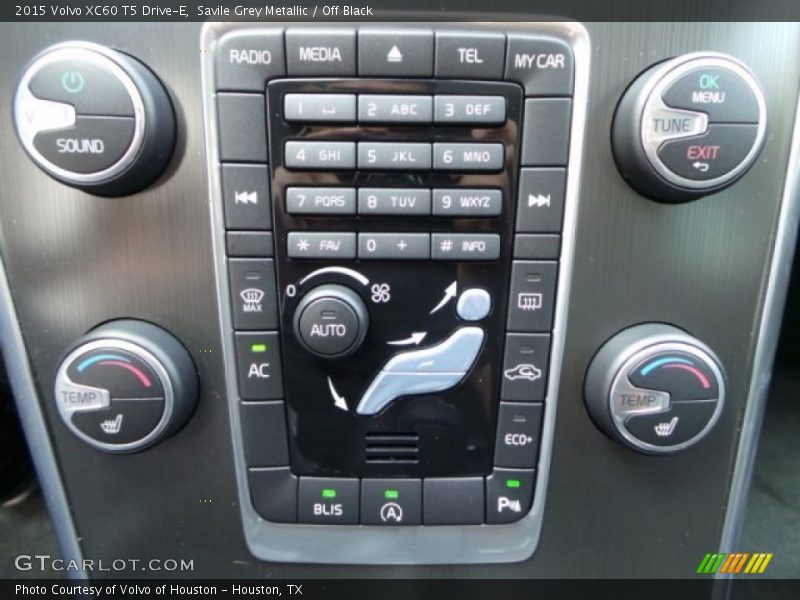 Savile Grey Metallic / Off Black 2015 Volvo XC60 T5 Drive-E