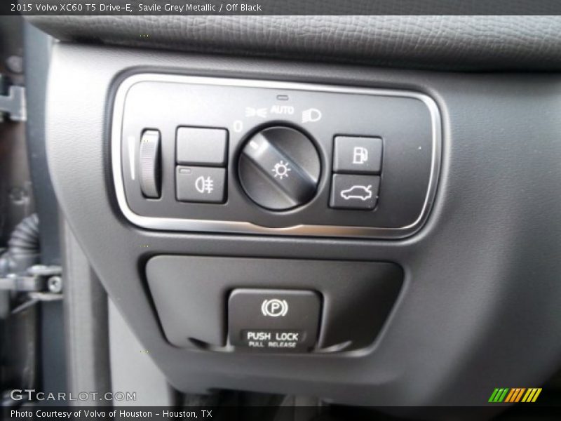Savile Grey Metallic / Off Black 2015 Volvo XC60 T5 Drive-E