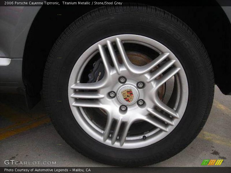 Titanium Metallic / Stone/Steel Grey 2006 Porsche Cayenne Tiptronic