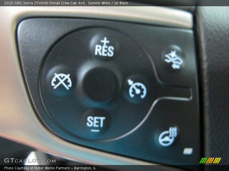 Summit White / Jet Black 2015 GMC Sierra 2500HD Denali Crew Cab 4x4