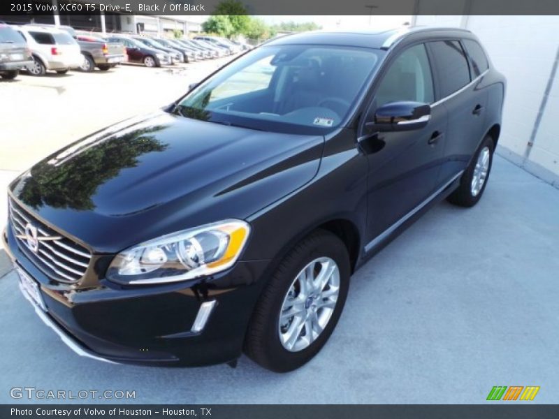 Black / Off Black 2015 Volvo XC60 T5 Drive-E