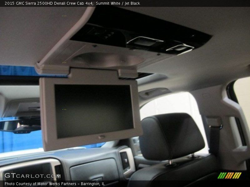 Summit White / Jet Black 2015 GMC Sierra 2500HD Denali Crew Cab 4x4