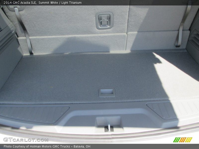 Summit White / Light Titanium 2014 GMC Acadia SLE