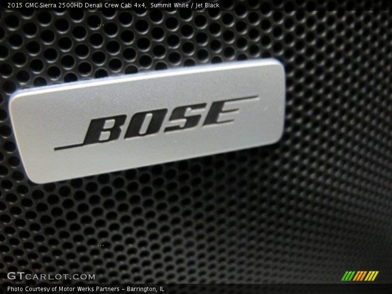 Summit White / Jet Black 2015 GMC Sierra 2500HD Denali Crew Cab 4x4