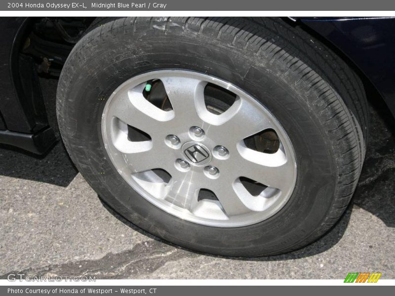 Midnight Blue Pearl / Gray 2004 Honda Odyssey EX-L