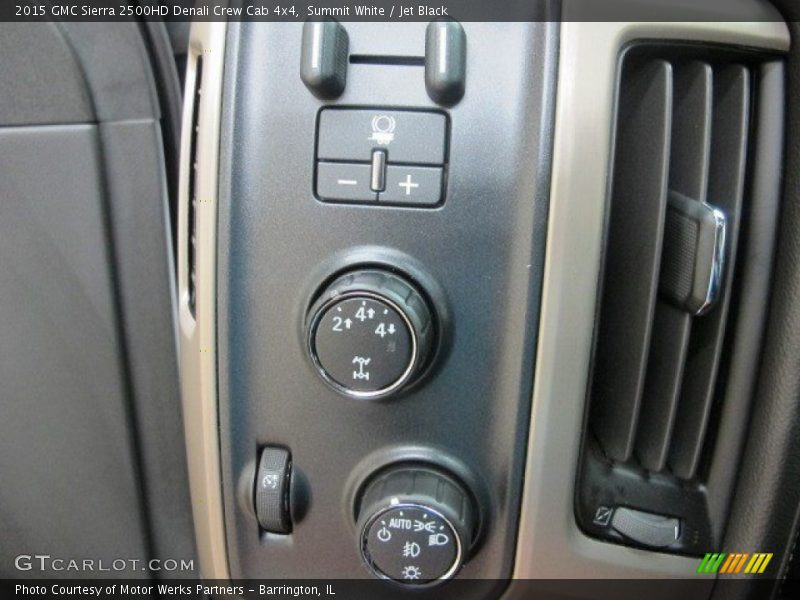 Summit White / Jet Black 2015 GMC Sierra 2500HD Denali Crew Cab 4x4