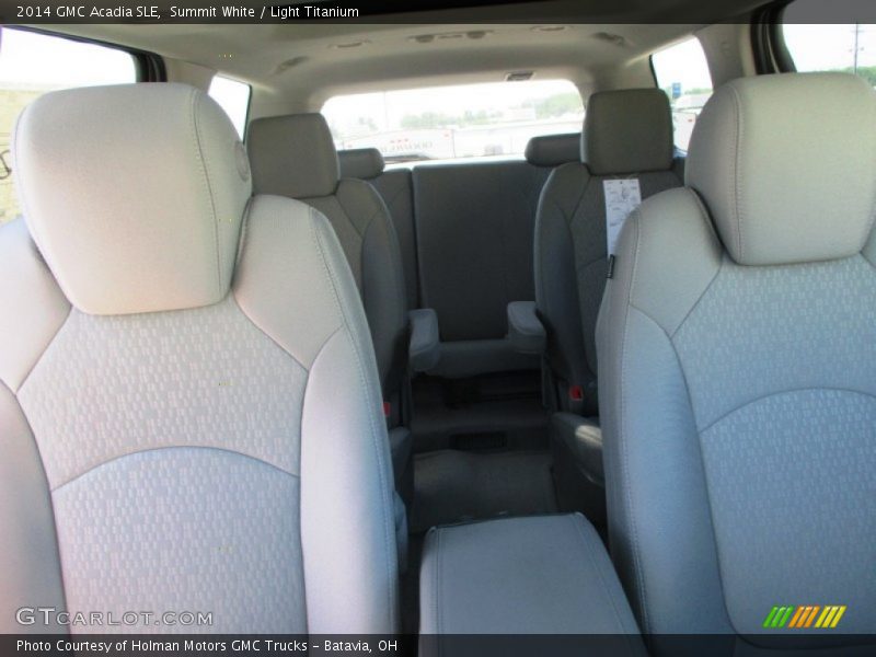 Summit White / Light Titanium 2014 GMC Acadia SLE