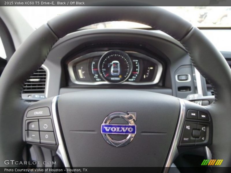 Black / Off Black 2015 Volvo XC60 T5 Drive-E