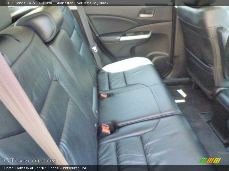 Alabaster Silver Metallic / Black 2012 Honda CR-V EX-L 4WD