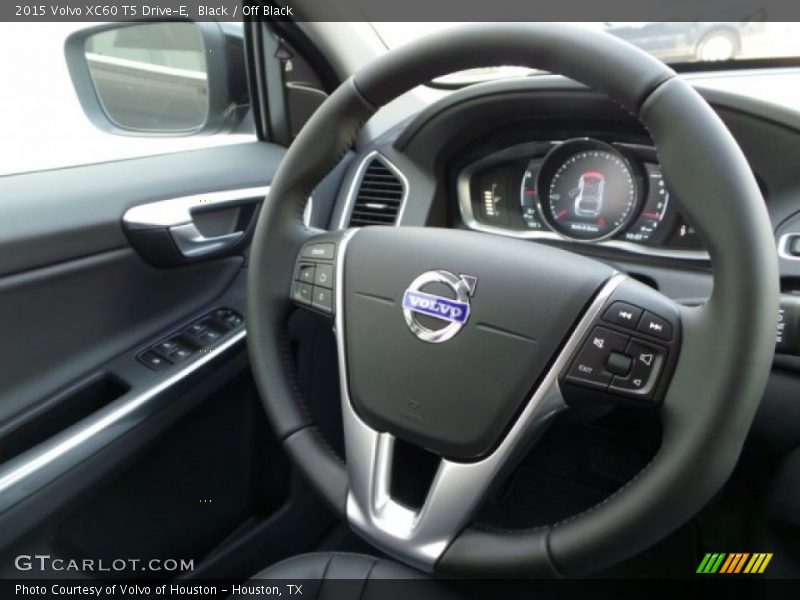 Black / Off Black 2015 Volvo XC60 T5 Drive-E
