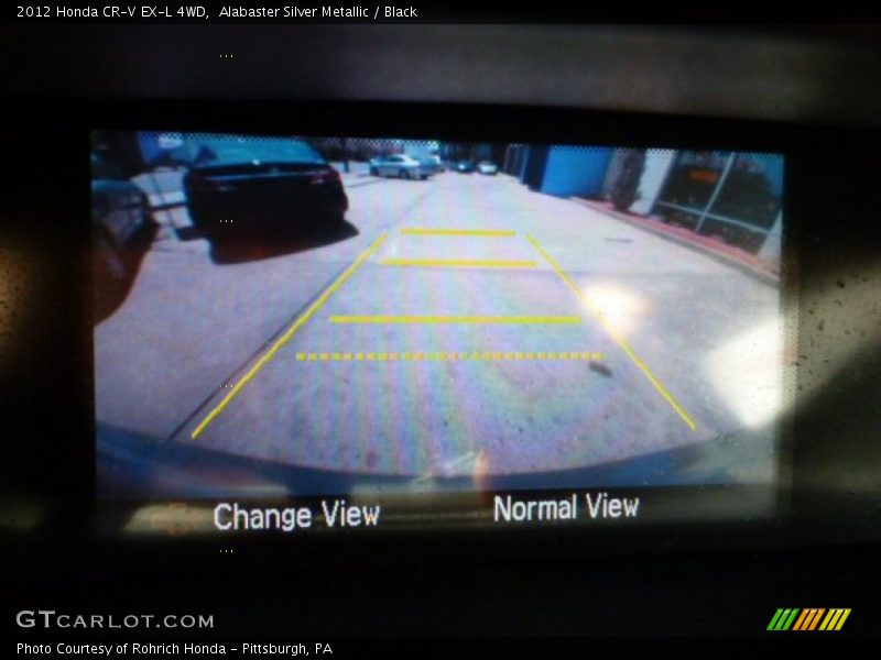 Alabaster Silver Metallic / Black 2012 Honda CR-V EX-L 4WD