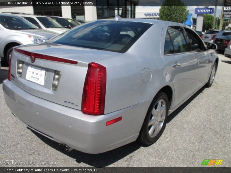 Radiant Silver / Ebony 2009 Cadillac STS 4 V6 AWD