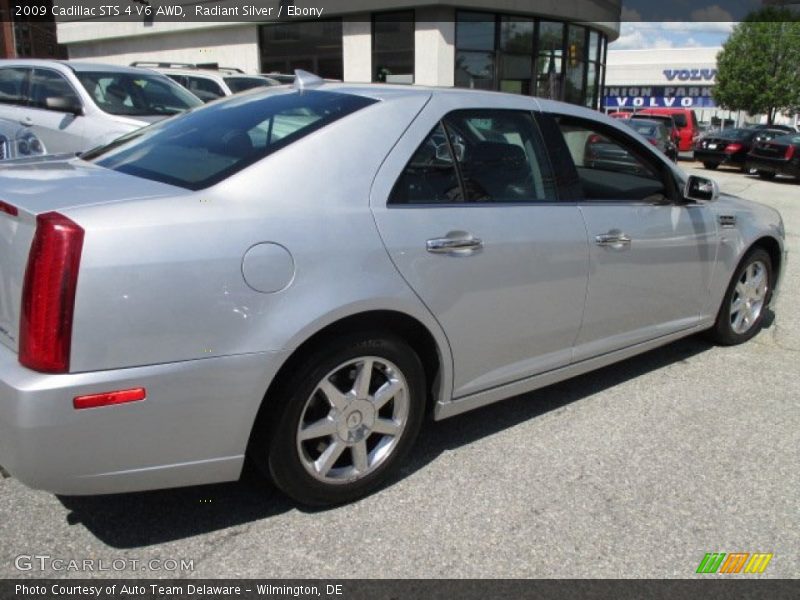 Radiant Silver / Ebony 2009 Cadillac STS 4 V6 AWD