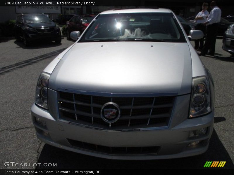 Radiant Silver / Ebony 2009 Cadillac STS 4 V6 AWD