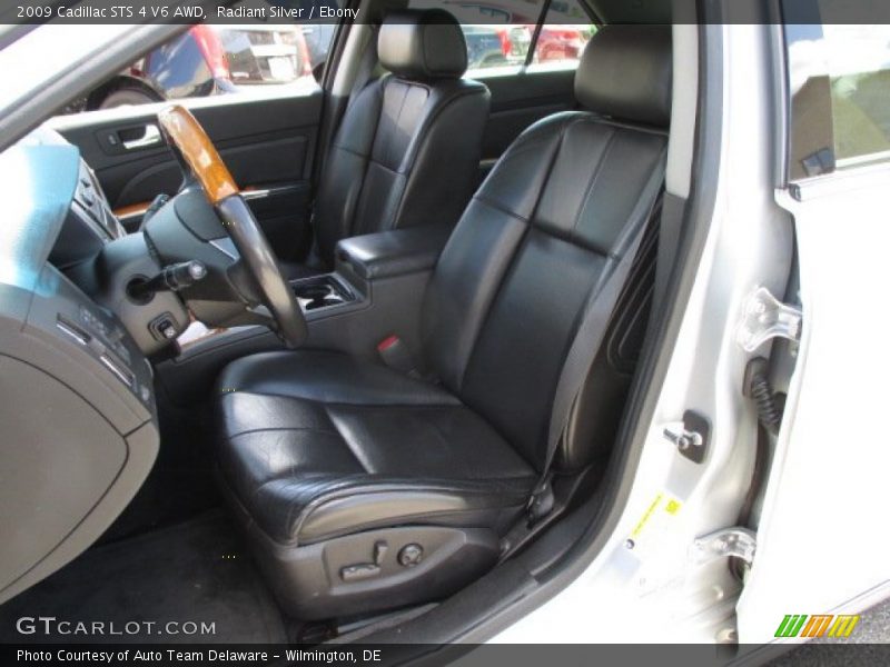 Radiant Silver / Ebony 2009 Cadillac STS 4 V6 AWD