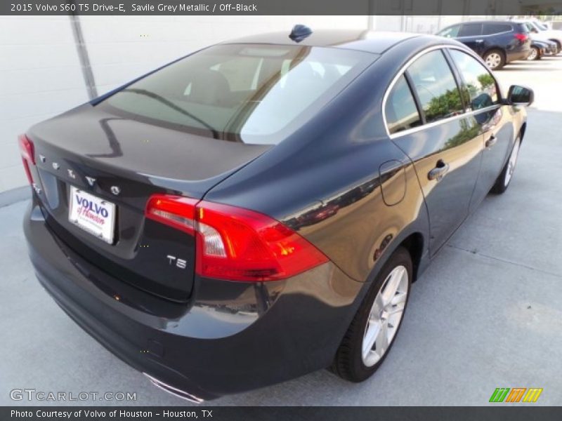 Savile Grey Metallic / Off-Black 2015 Volvo S60 T5 Drive-E