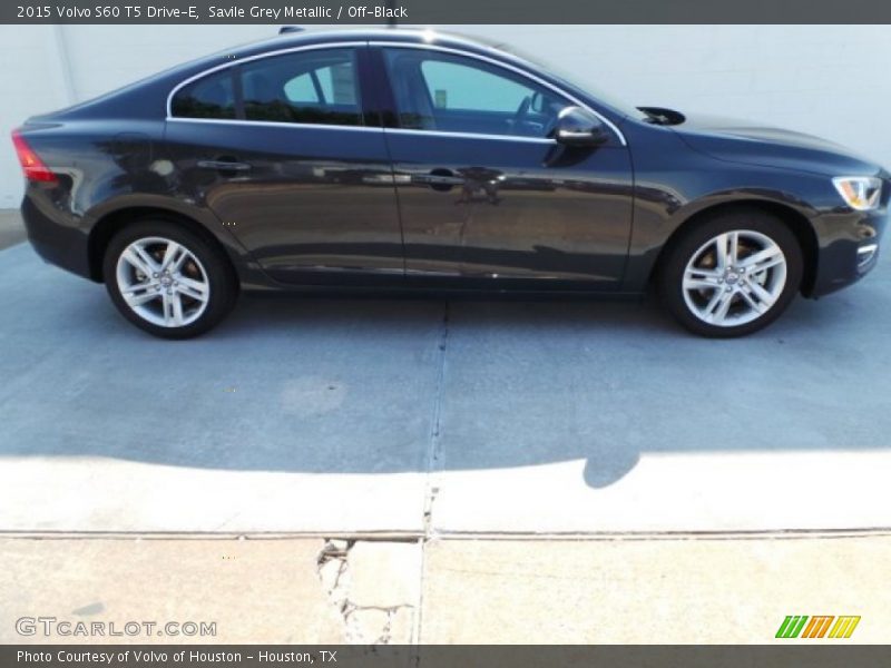 Savile Grey Metallic / Off-Black 2015 Volvo S60 T5 Drive-E