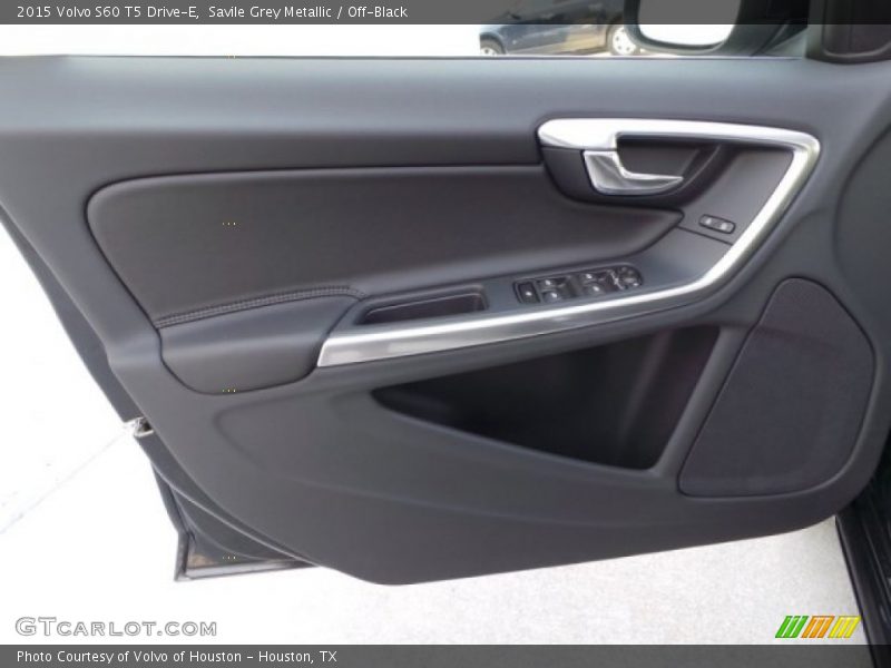 Savile Grey Metallic / Off-Black 2015 Volvo S60 T5 Drive-E