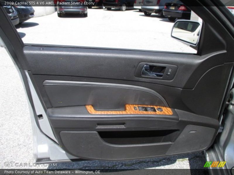 Radiant Silver / Ebony 2009 Cadillac STS 4 V6 AWD