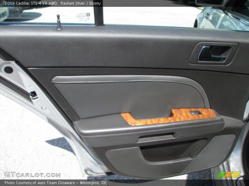 Radiant Silver / Ebony 2009 Cadillac STS 4 V6 AWD