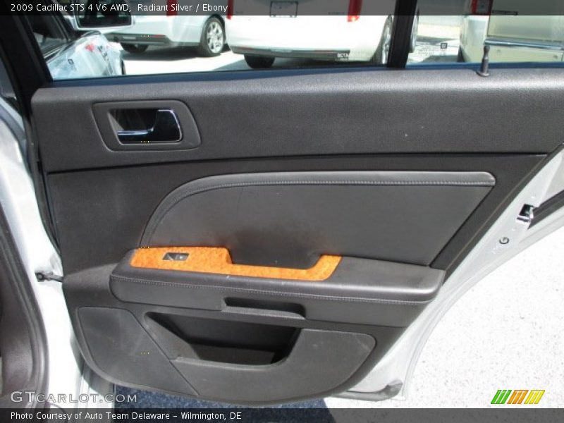 Radiant Silver / Ebony 2009 Cadillac STS 4 V6 AWD