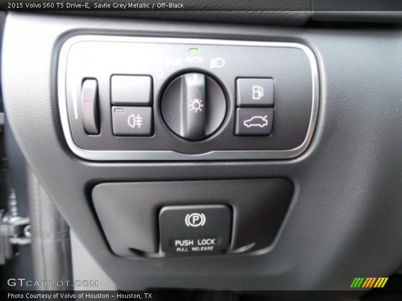 Savile Grey Metallic / Off-Black 2015 Volvo S60 T5 Drive-E