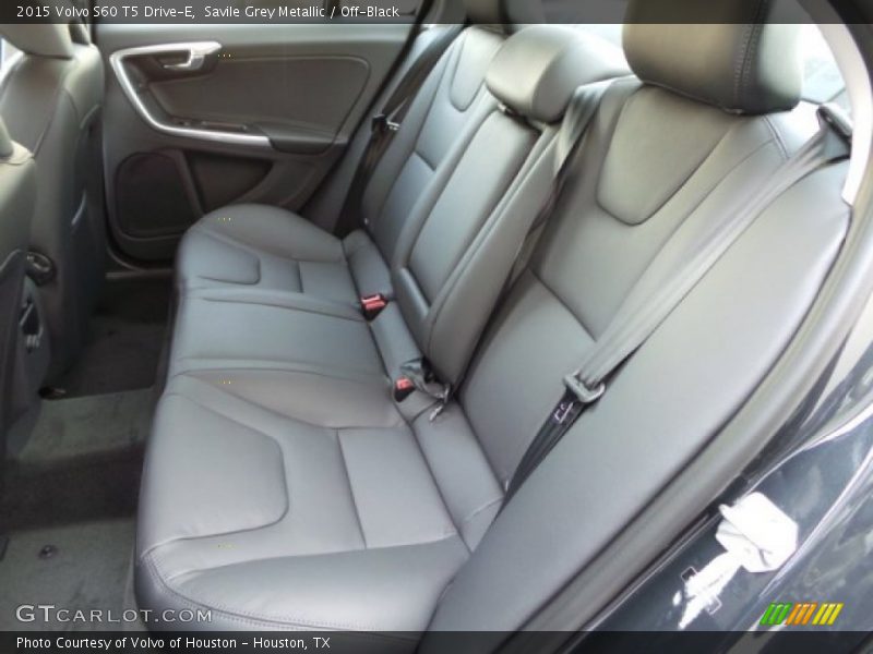 Savile Grey Metallic / Off-Black 2015 Volvo S60 T5 Drive-E