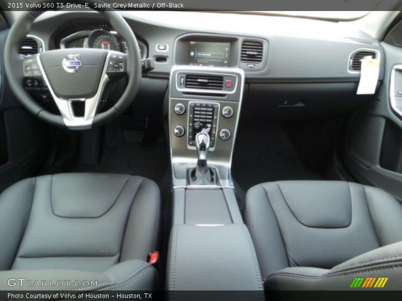 Savile Grey Metallic / Off-Black 2015 Volvo S60 T5 Drive-E