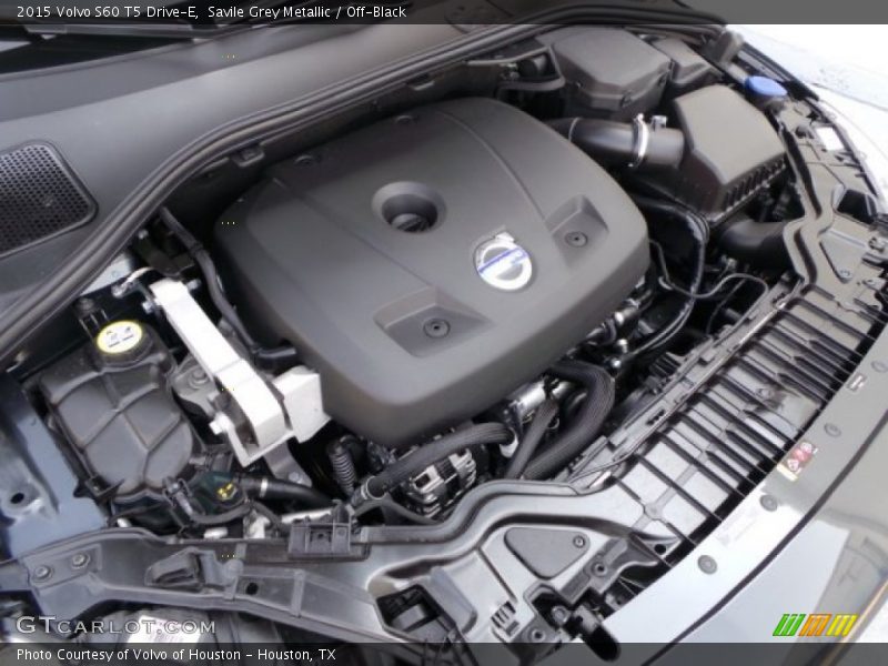 Savile Grey Metallic / Off-Black 2015 Volvo S60 T5 Drive-E
