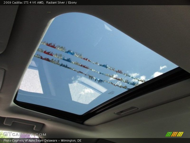 Radiant Silver / Ebony 2009 Cadillac STS 4 V6 AWD