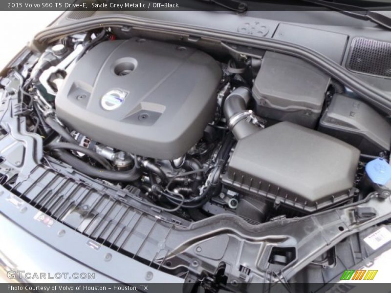 Savile Grey Metallic / Off-Black 2015 Volvo S60 T5 Drive-E