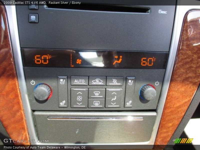 Radiant Silver / Ebony 2009 Cadillac STS 4 V6 AWD