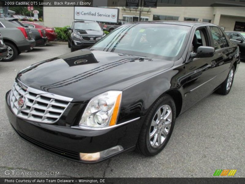 Black Raven / Ebony 2009 Cadillac DTS Luxury