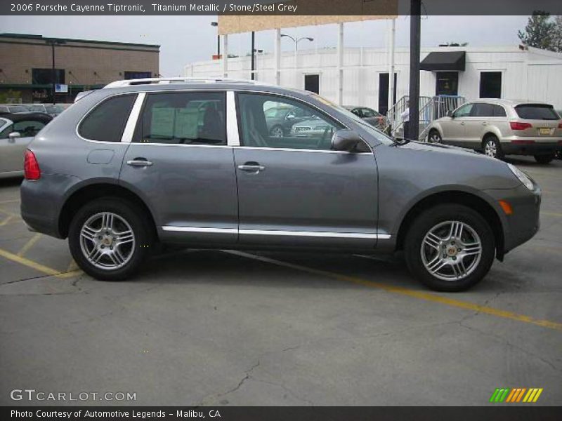 Titanium Metallic / Stone/Steel Grey 2006 Porsche Cayenne Tiptronic