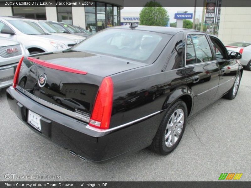 Black Raven / Ebony 2009 Cadillac DTS Luxury