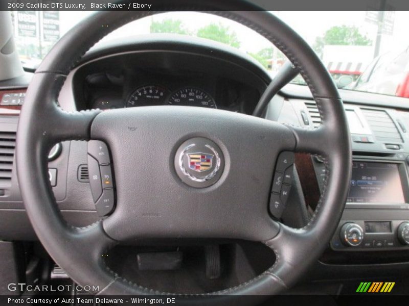 Black Raven / Ebony 2009 Cadillac DTS Luxury