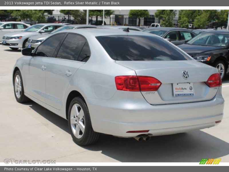 Reflex Silver Metallic / Titan Black 2013 Volkswagen Jetta TDI Sedan