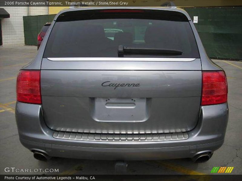 Titanium Metallic / Stone/Steel Grey 2006 Porsche Cayenne Tiptronic