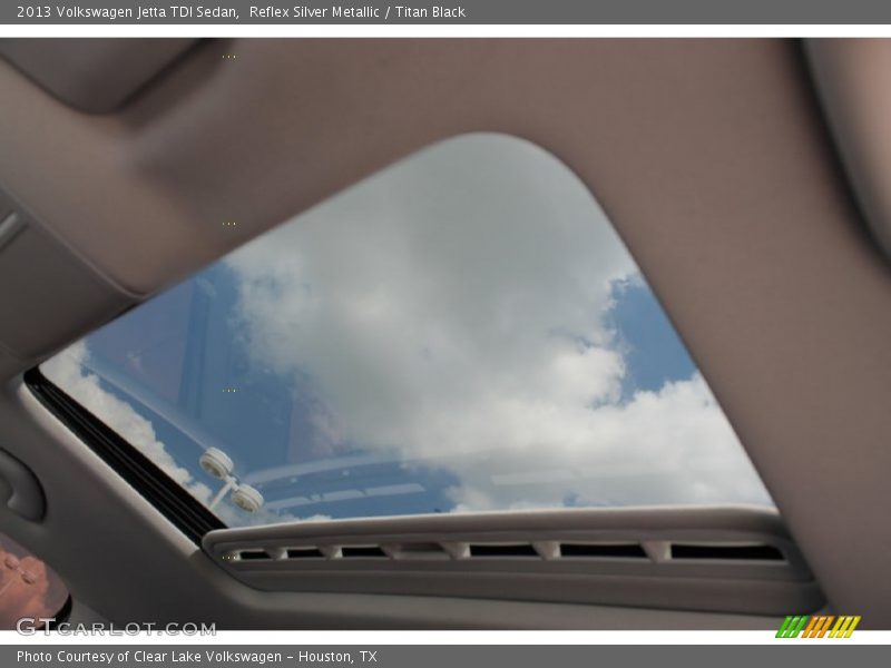 Reflex Silver Metallic / Titan Black 2013 Volkswagen Jetta TDI Sedan